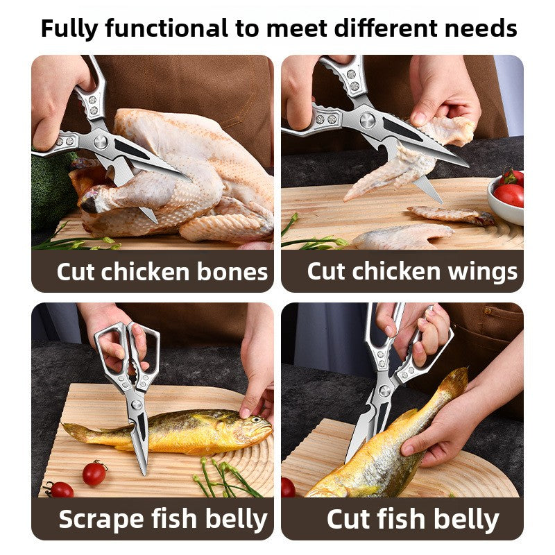 Stainless Steel Kitchen Bone Scissors