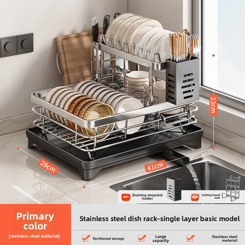 Dish and bowl storage rack