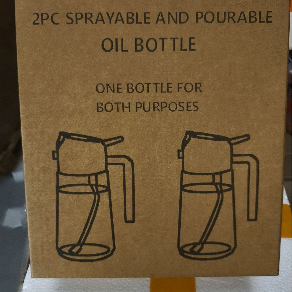 Oil Pot Kitchen Household Oil Spray Bottle