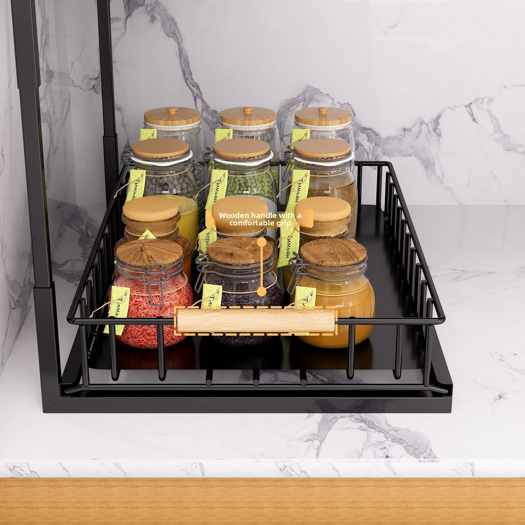 Double Layer Under Sink Storage Basket