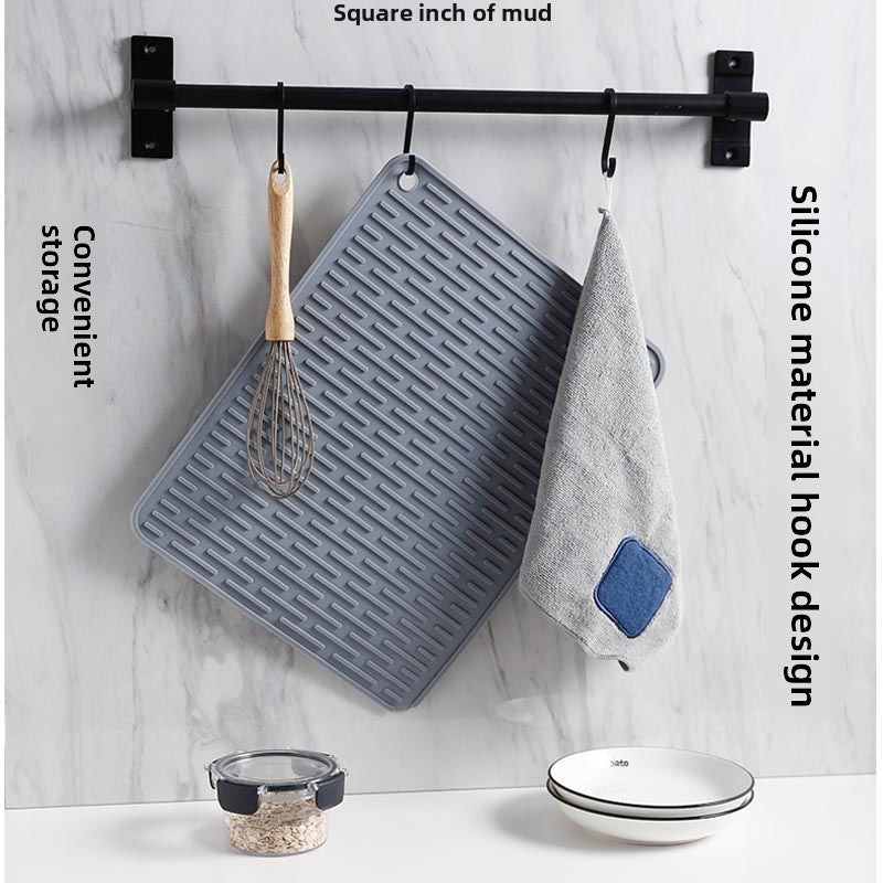 Silicone Heat Insulation Mat for Kitchen Countertop and Dining