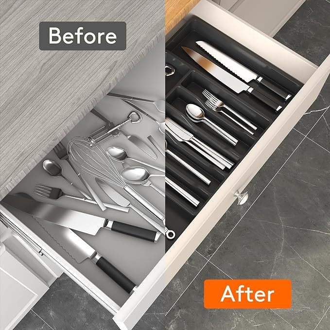Adjustable Plastic Drawer Storage Box