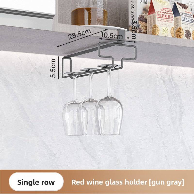 Kitchen stainless steel cabinet overhangs