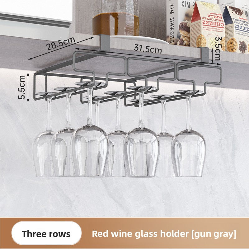 Kitchen stainless steel cabinet overhangs