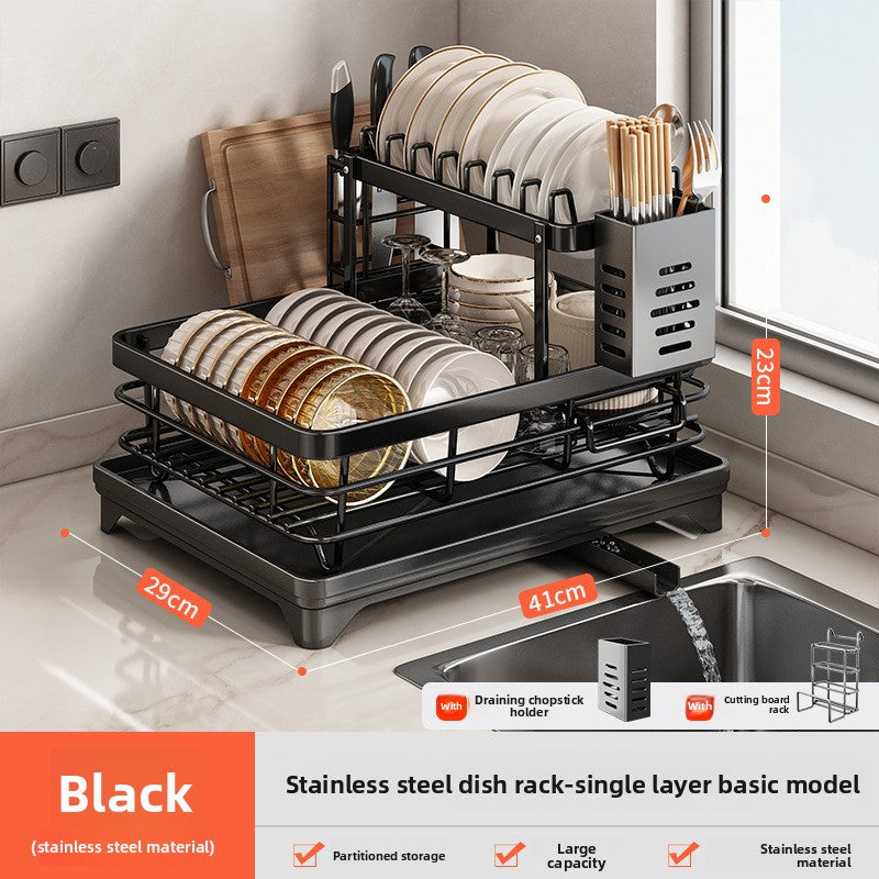 Dish and bowl storage rack