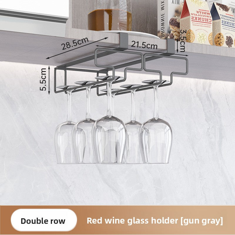 Kitchen stainless steel cabinet overhangs