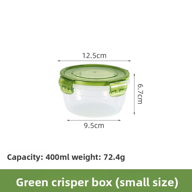Round food storage box