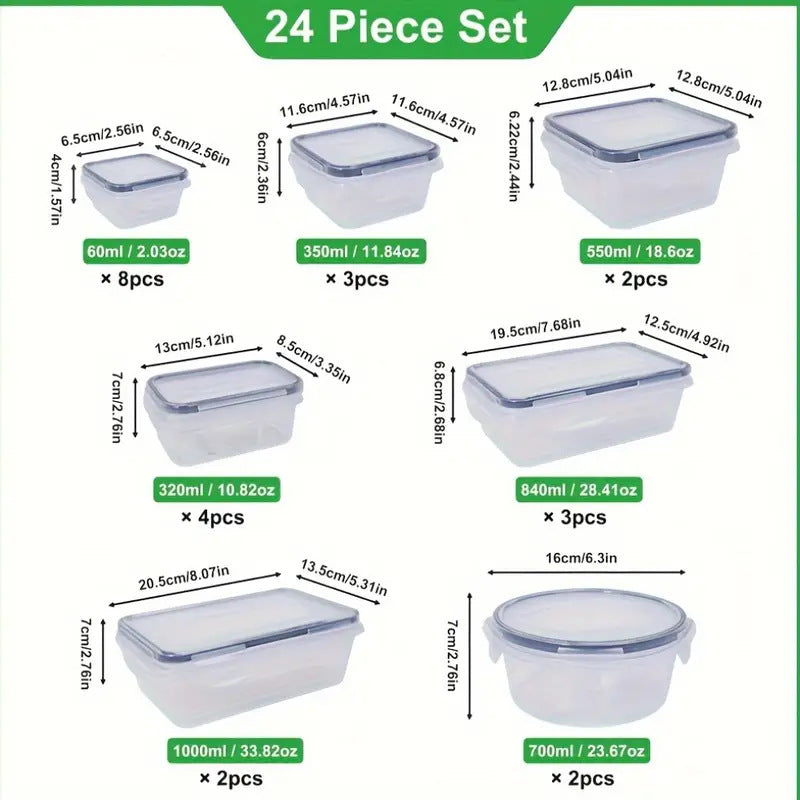 Food-Grade Airtight Storage Container Set