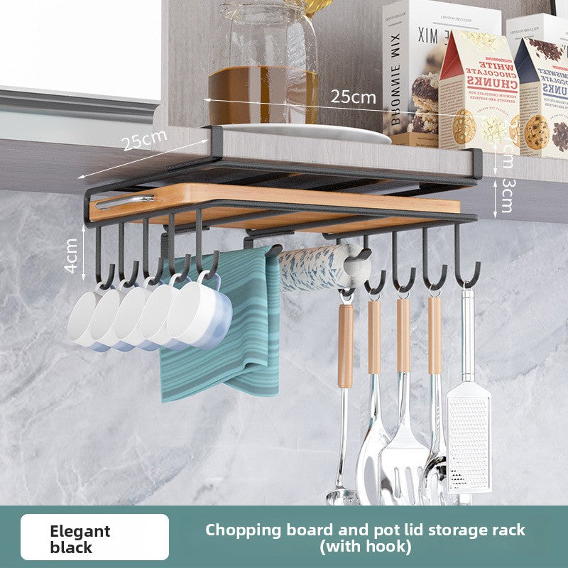 Kitchen stainless steel cabinet overhangs