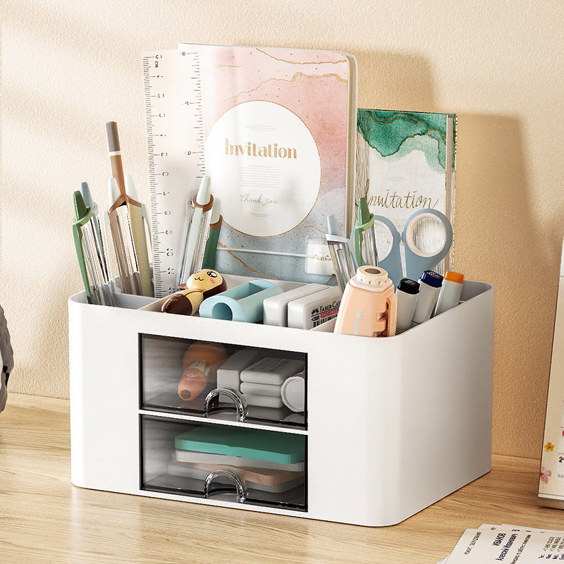 Desktop drawer-style storage box