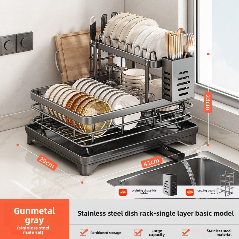 Dish and bowl storage rack