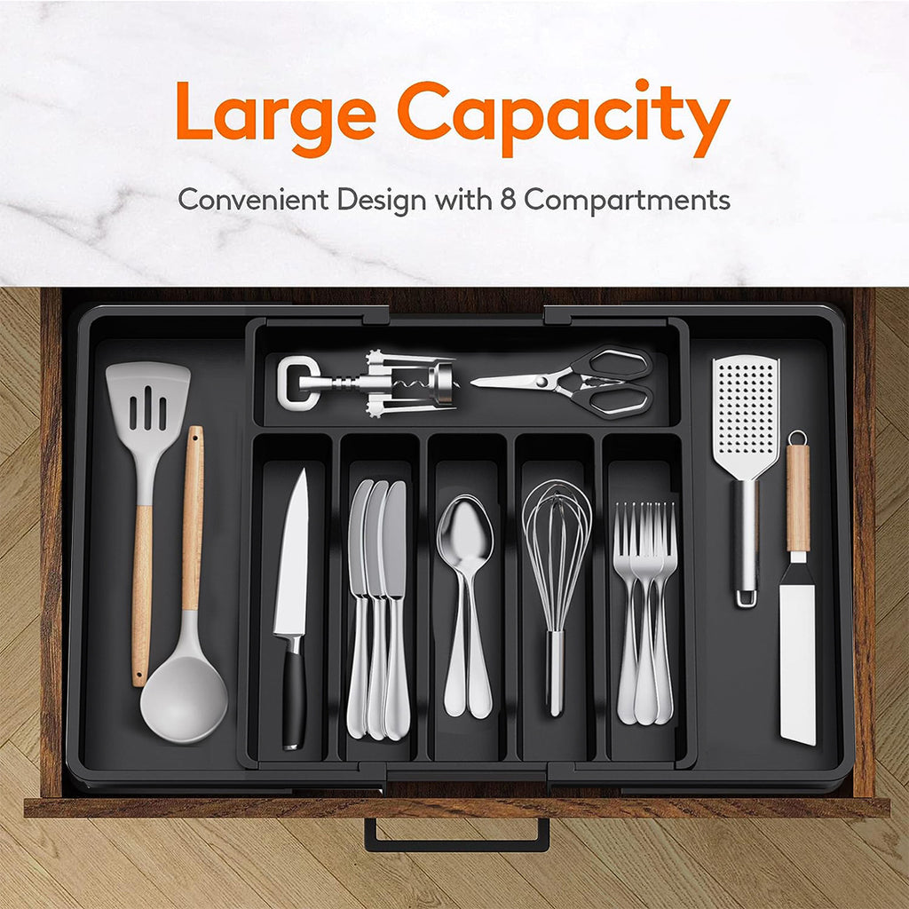 Expandable Utensil Storage Tray