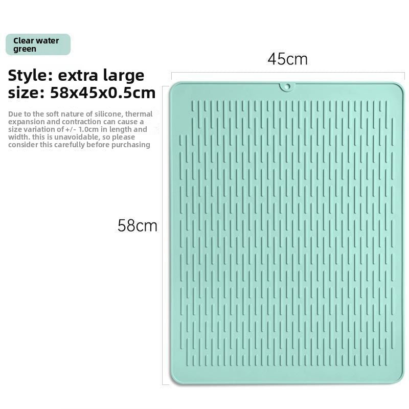 Silicone Heat Insulation Mat for Kitchen Countertop and Dining